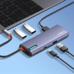 هاب 5 پورت USB-C الدینیو مدل DS-15U - Image 2