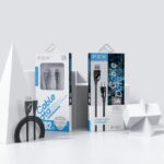 کابل تبدیل USB به USB-C پی زد ایکس مدل V182s  طول 1 متر