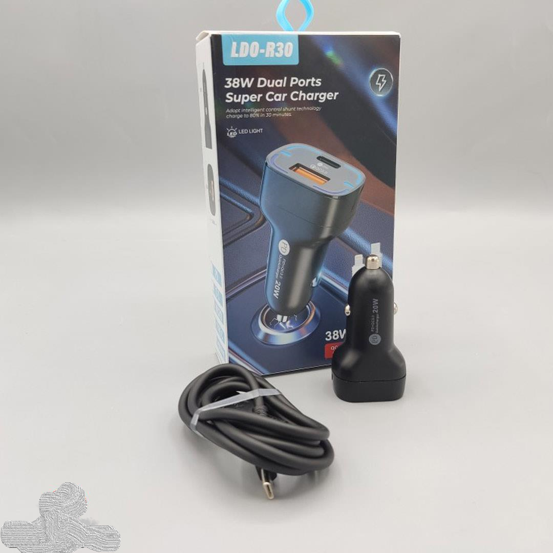 5454545.png شارژر فندکی LDO-R30 ا charger LDO-R30 - Image 1