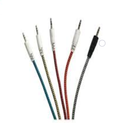 کابل AUX کنفی سر پلاستیکی 1 متر