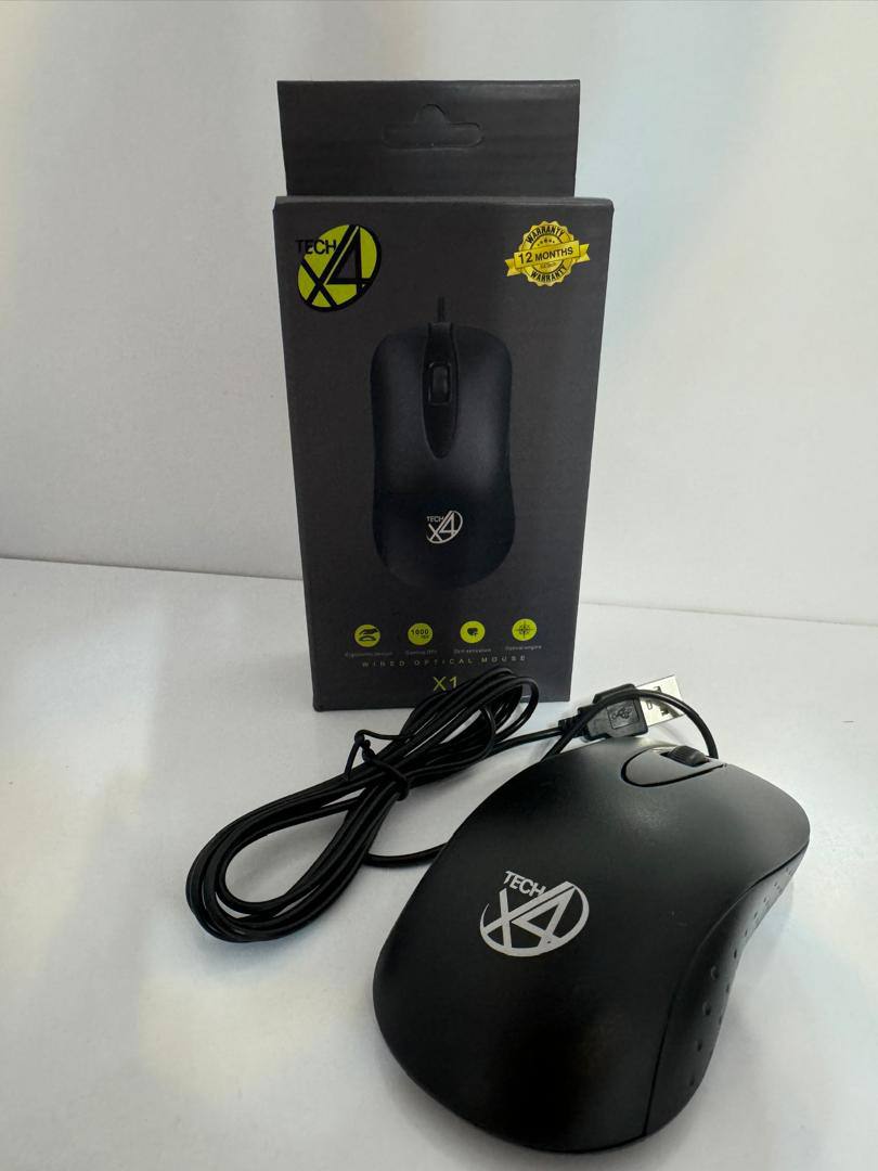 X1-1.jpg ماوس سیم دار X4TECH مدل X1 - Image 1