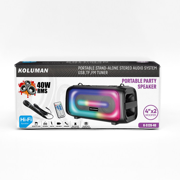 cf6cde9ab3444ed350a17e65fa5bf6c09debde56_1669114240rererer.jpg اسپیکر بلوتوثی قابل حمل 1200 وانمکس - Image 1