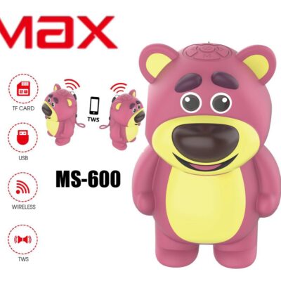 اسپیکر بلوتوثی خرسی M-S600 MAX