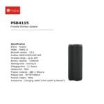 اسپیکر شارژی پرووان مدل PSB4115 - Image 3