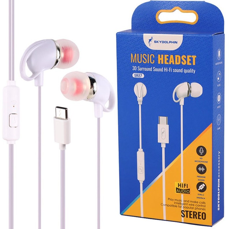 Ey1v1HsHHh46zE3q هندزفری با سیم اسکای دلفین SR27 - Image 1